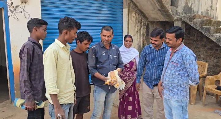 जयपुर में चार टांगों वाली मुर्गी बनी आकर्षण का केंद्र