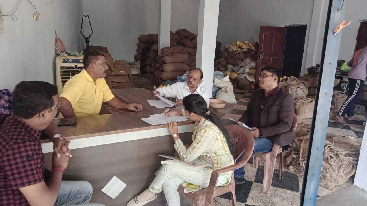 धान खरीदी से पहले खाद्य विभाग की बड़ी कार्रवाई — 146 क्विंटल अवैध धान जप्त