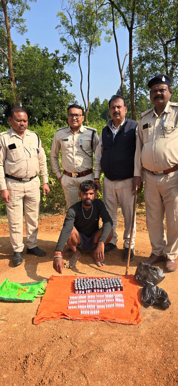 नशीले इंजेक्शन का बड़ा सप्लायर पकड़ा गया, चंद्रेली निवासी रामबरत रवि को 200 इंजेक्शन के साथ दबोचा