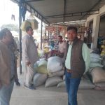 उदयपुर विकासखंड के मडगांव में किराना दुकान से 200 बोरी (80 क्विंटल) धान जब्त