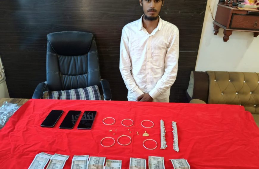 चोरी के 2 प्रकरणों का पुलिस ने किया पर्दाफाश