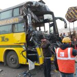 नेशनल हाईवे पर खड़े ट्रेलर से टकराई रॉयल बस, 16 यात्री घायल; 11 की हालत गंभीर