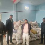 अवैध धान भंडारण पर बड़ी कार्रवाई