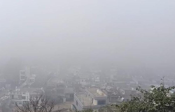 घने कोहरे की चादर में लिपटा अम्बिकापुर, कड़ाके&hellip;