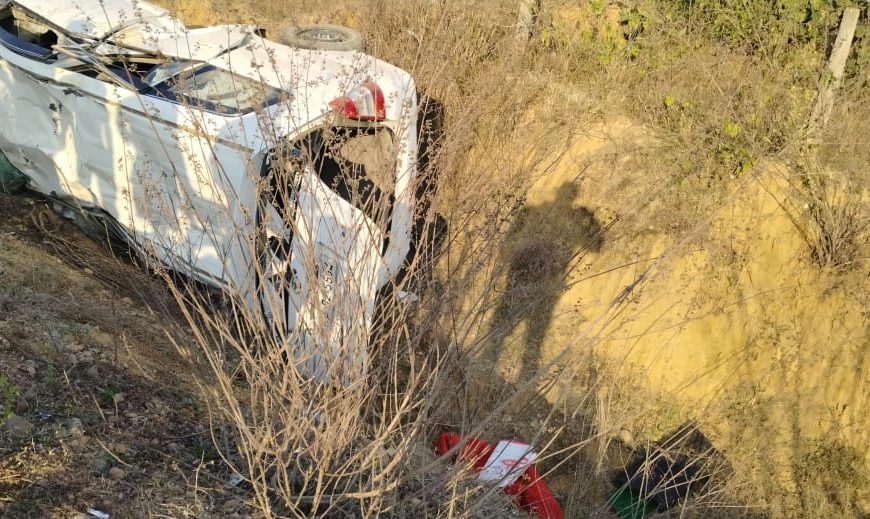 शराब के नशे में पलटी&hellip;